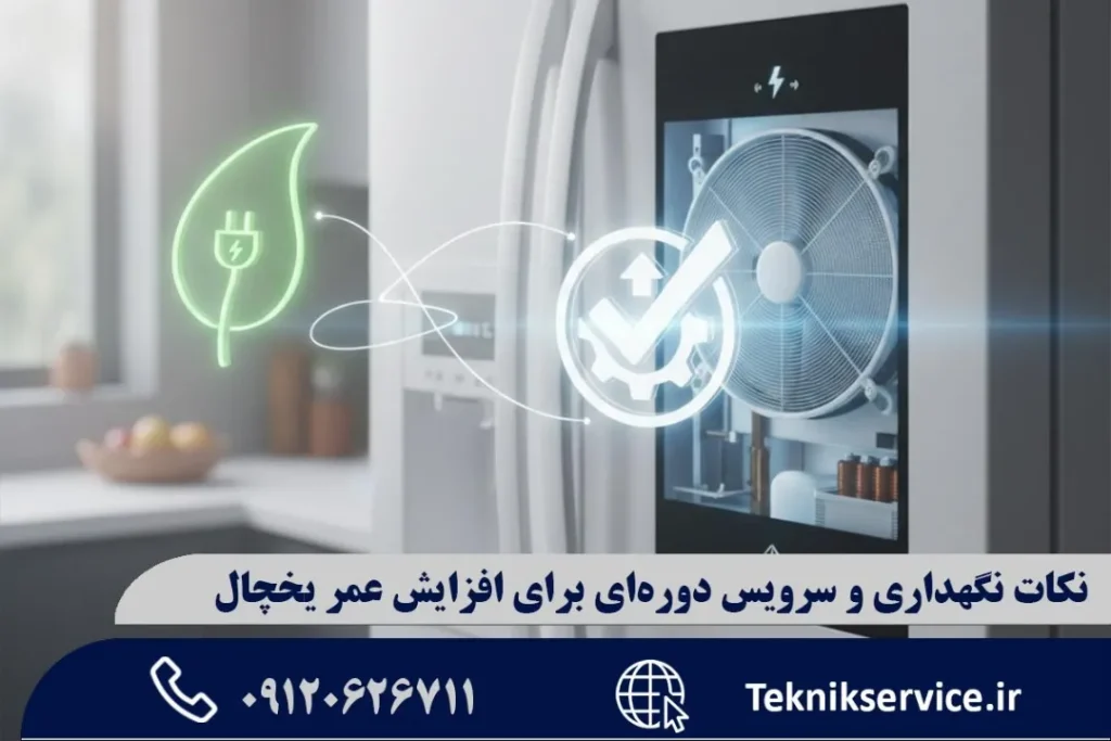 نکات نگهداری و سرویس دورهای برای افزایش عمر یخچال
