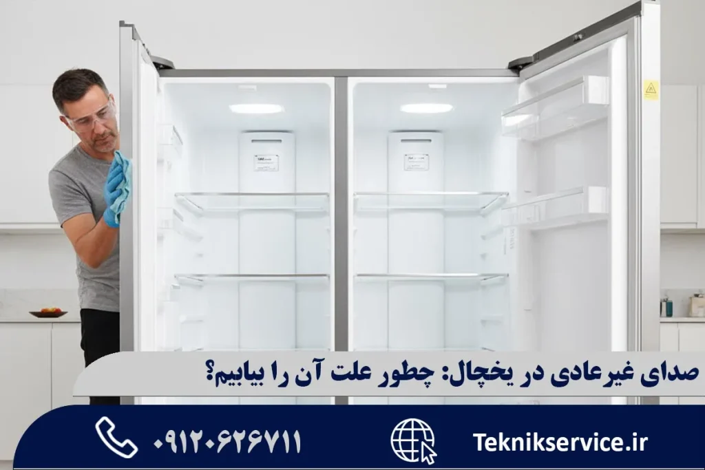 صدای غیرعادی در یخچال: چطور علت آن را بیابیم؟