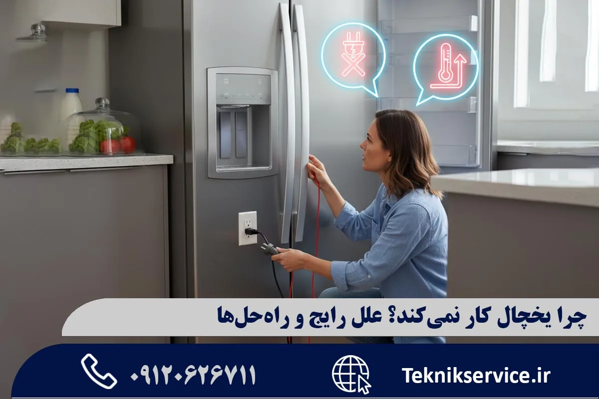 مشکل در برد الکترونیکی یا برق ورودی