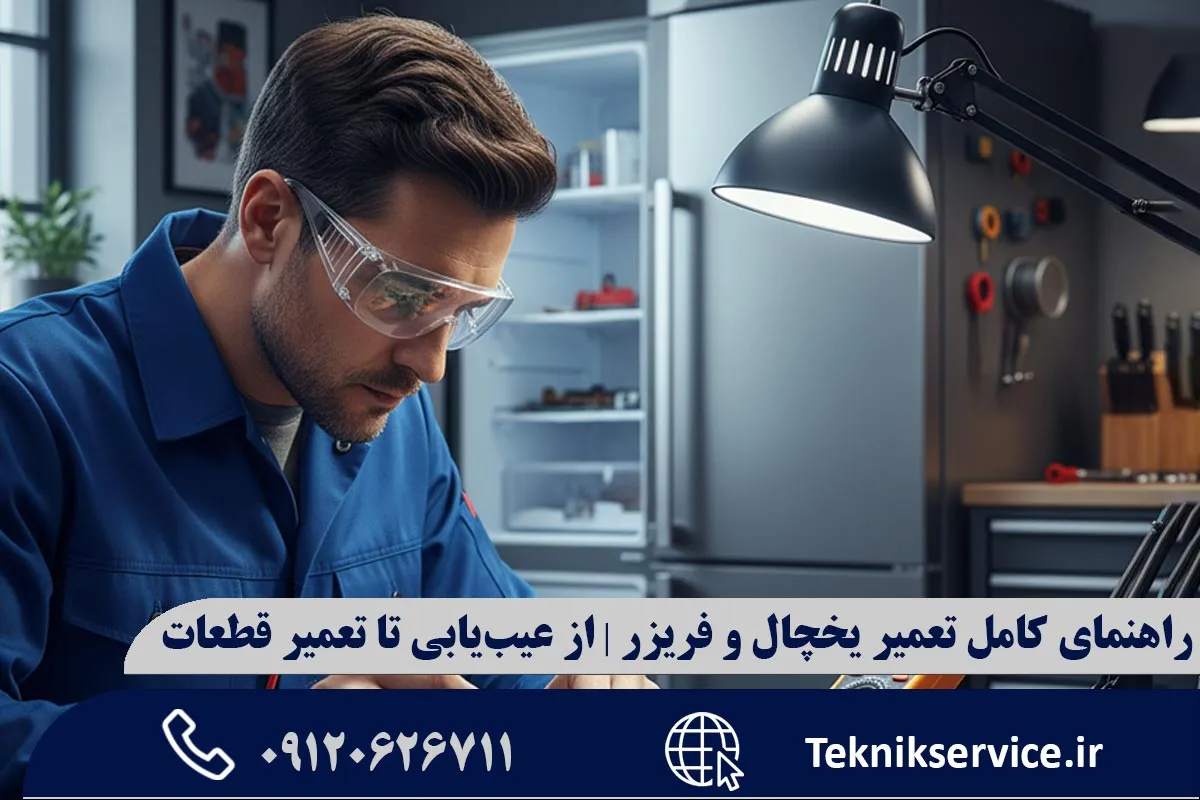 هزینه تعمیر یخچال — عوامل مؤثر و راه کاهش آن