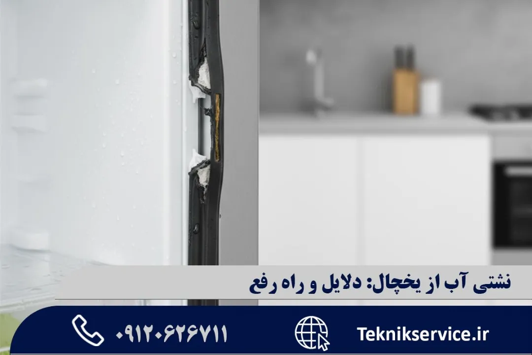 چگونه بفهمم که لوله تخلیه یخچال گرفته است؟